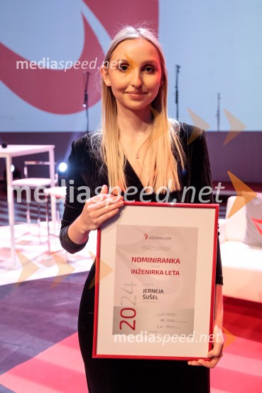  Jerneja  Šušel, Sij Metal RavneInženirka leta 2024 je Rebeka Kropivšek Leskovar