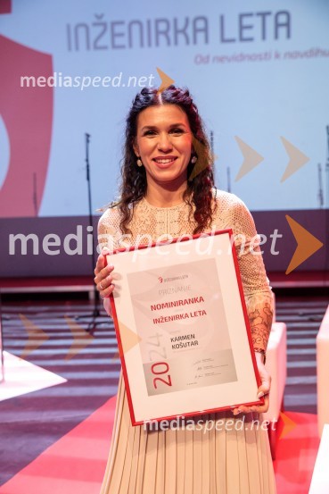  Karmen Košutar, DRI upravljanje investicijInženirka leta 2024 je Rebeka Kropivšek Leskovar