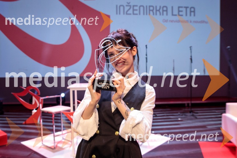 mag. Rebeka Kropivšek Leskovar,  razvojna inženirka, InterblockInženirka leta 2024 je Rebeka Kropivšek Leskovar