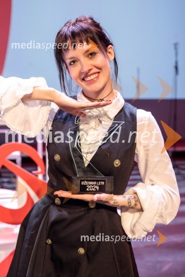 mag. Rebeka Kropivšek Leskovar,  razvojna inženirka, InterblockInženirka leta 2024 je Rebeka Kropivšek Leskovar