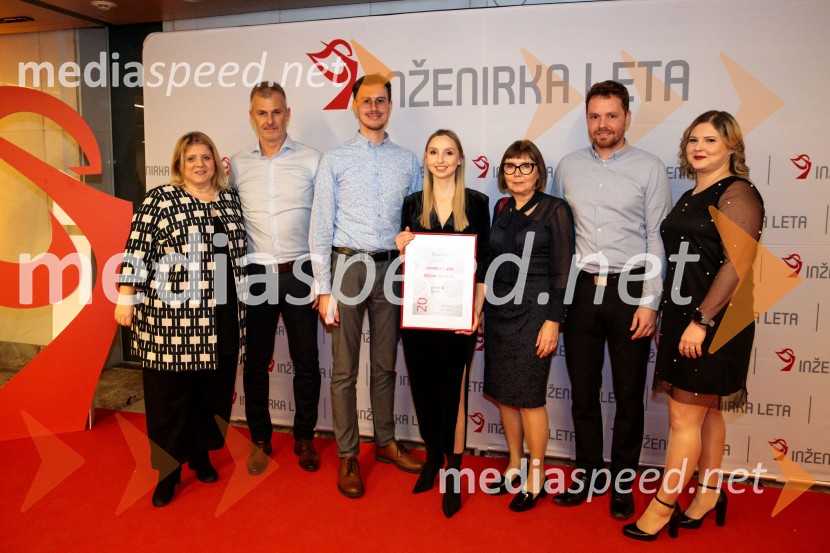  Jerneja  Šušel, Sij Metal RavneInženirka leta 2024 je Rebeka Kropivšek Leskovar