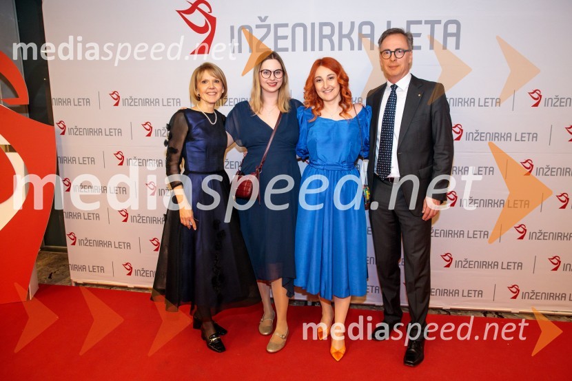 mag. Edita Kuhelj Krajnović, direktorica, Mediade;  ... ;  Ljupka Vrteva, Inženirka leta 2023;  ... Inženirka leta 2024 je Rebeka Kropivšek Leskovar