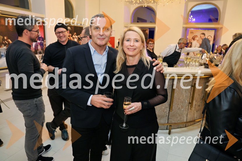  Danilo Rošker, direktor SNG Maribor;  Tatjana Doma, dramaturginja SLG CeljeIn ljubezen tudi, premiera na odru Slovenskega narodnega gledališča Maribor