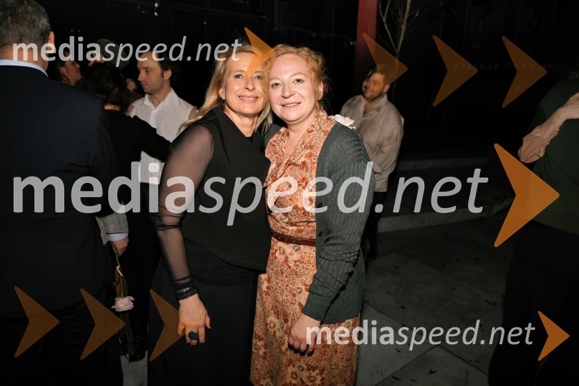  Tatjana Doma, dramaturginja SLG Celje;  Mateja  Pucko, igralkaIn ljubezen tudi, premiera na odru Slovenskega narodnega gledališča Maribor