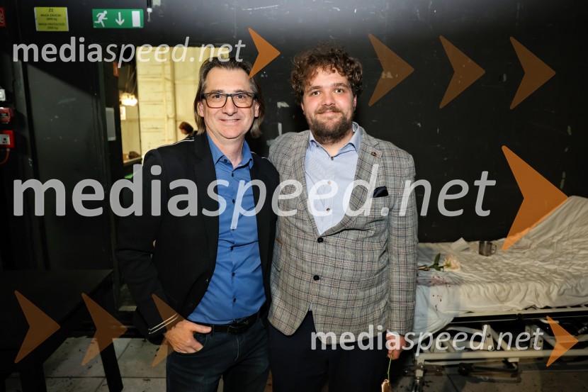  Aleksandar  Popovski, režiser, umetniški direktor Drame SNG Maribor;  Luka Marcen, režiserIn ljubezen tudi, premiera na odru Slovenskega narodnega gledališča Maribor