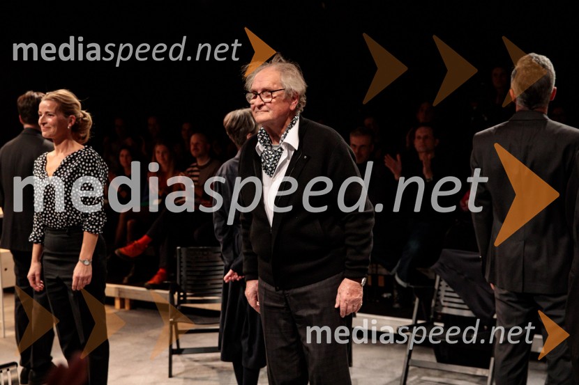  Maša Derganc, igralka;  Ivo Ban, igralecBog, premiera v SNG Drama Ljubljana