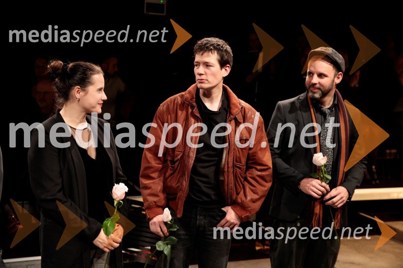  Eva Kraševec, dramaturginja;  ... ;  Urban Zorko, dramaturg, snemalec, režiserBog, premiera v SNG Drama Ljubljana