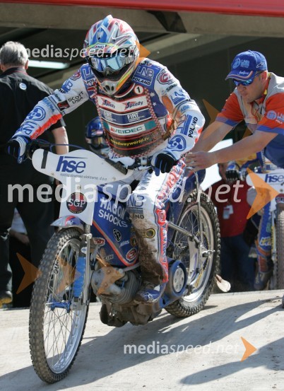 Jason Crump (Avstralija)SPEEDWAY, VN Slovenije 2005