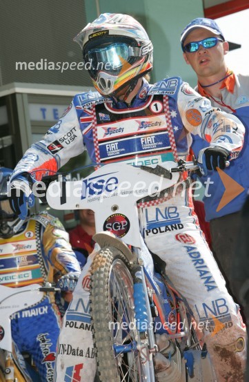 Jason Crump (Avstralija)SPEEDWAY, VN Slovenije 2005