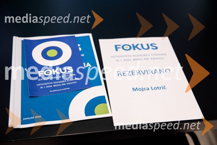 Ustanovni kongres Lotričeve stranke Fokus