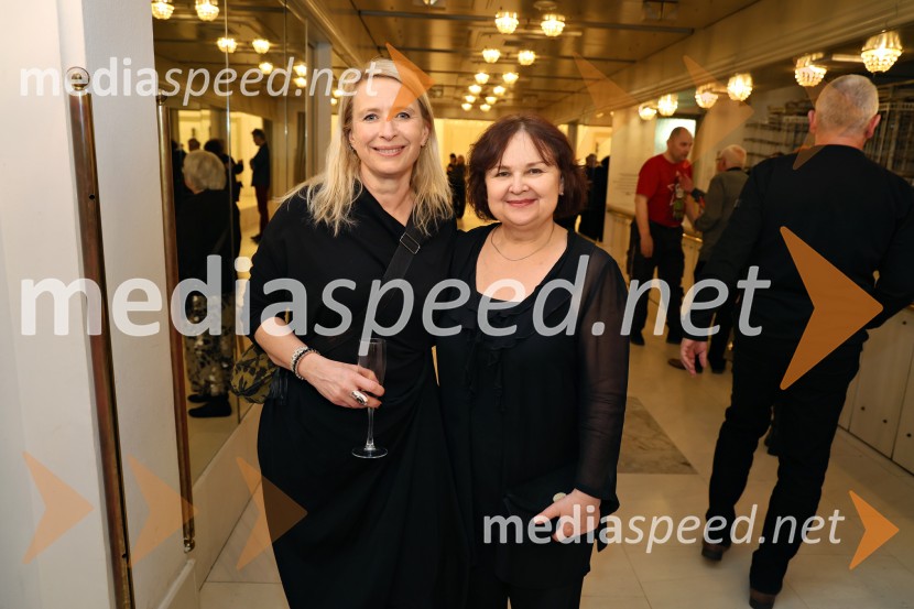  Tatjana Doma, dramaturginja SLG Celje;  Irena Varga, igralkaJančarjev roman In ljubezen tudi na odru Drame SNG Maribor