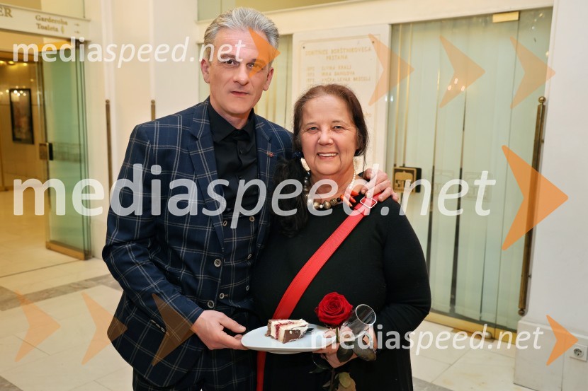  Vladimir Vlaskalić, igralec;  Metka Damjan, lektoricaJančarjev roman In ljubezen tudi na odru Drame SNG Maribor