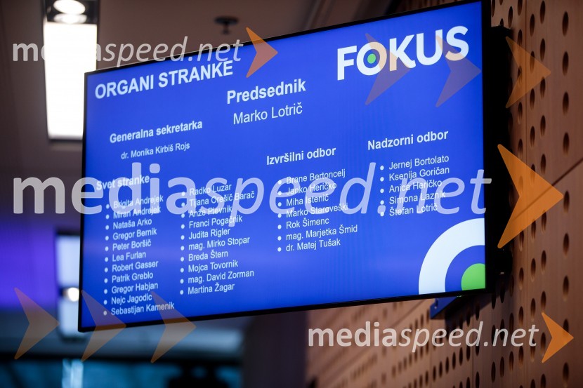 Ustanovni kongres Lotričeve stranke Fokus