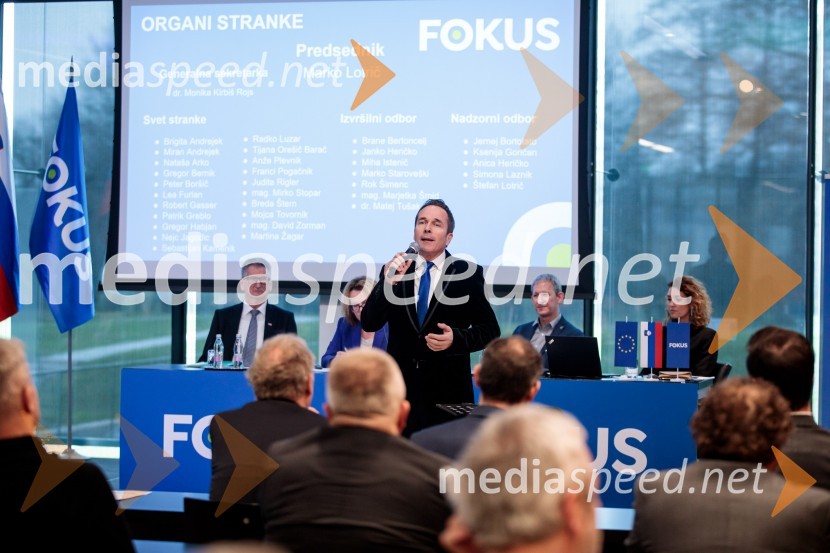 Ustanovni kongres Lotričeve stranke Fokus