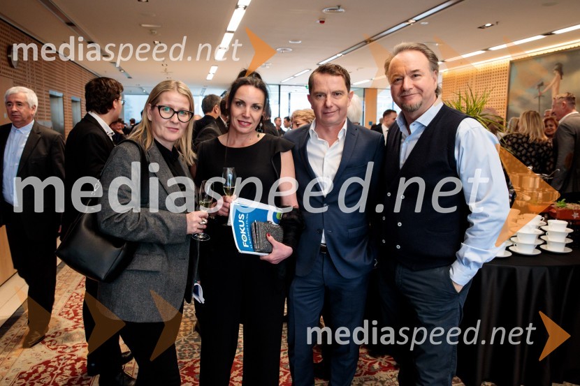  Tijana Orešič Barač, dr. med. specialistka dermatologije;  Tomaž Orešič, podpredsednik skupine Resalta;  Patrik Greblo, dirigentUstanovni kongres Lotričeve stranke Fokus