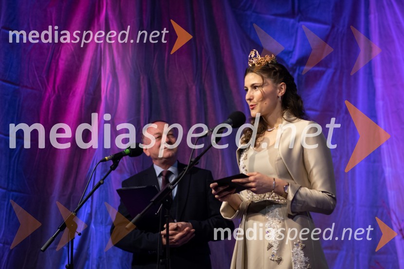  Stane Kocutar, mestni viničar, skrbnik Stare trte, novinar Radia Maribor, zgodovinar;  Sanja Ferjančič, 27. Vinska kraljica Slovenije 2024Nina Polanec okronana za 28. Vinsko kraljico Slovenije