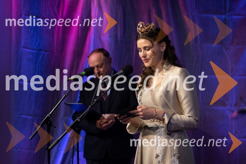  Stane Kocutar, mestni viničar, skrbnik Stare trte, novinar Radia Maribor, zgodovinar;  Sanja Ferjančič, 27. Vinska kraljica Slovenije 2024Nina Polanec okronana za 28. Vinsko kraljico Slovenije
