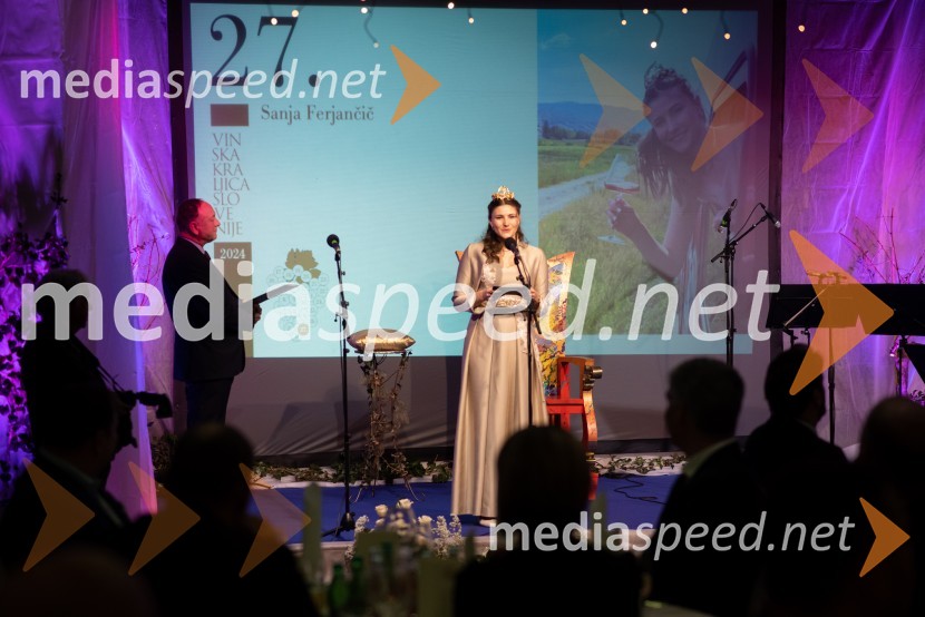  Sanja Ferjančič, 27. Vinska kraljica Slovenije 2024Nina Polanec okronana za 28. Vinsko kraljico Slovenije