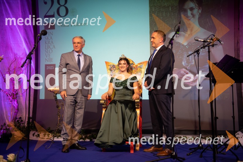  Janez Erjavec, direktor, Pomurski sejem, d.d., Gornja Radgona;  Nina  Polanec, 28. Vinska kraljica Slovenije 2025;  Ervin KosiNina Polanec okronana za 28. Vinsko kraljico Slovenije