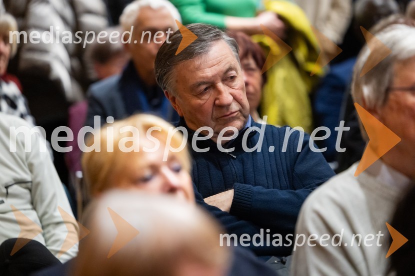 Iskrivo v živo: gost v skednju Škrabčeve domačije zasl. prof. dr. Danilo Türk