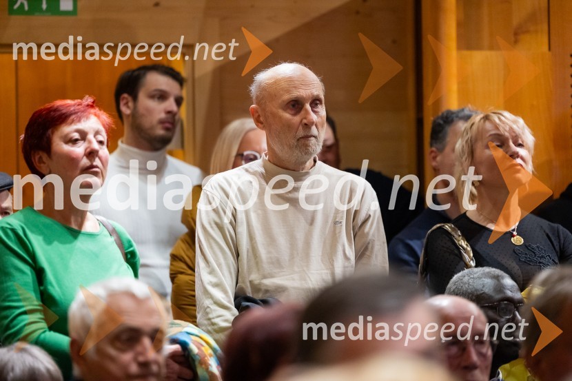 Iskrivo v živo: gost v skednju Škrabčeve domačije zasl. prof. dr. Danilo Türk