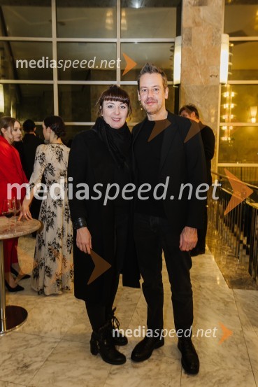  Mateja Starič, skladateljica;  Sebastien Bal, skladateljPrometej, premiera plesne uprizoritve v SNG Nova Gorica