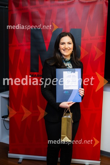  Maja Novak, ustanoviteljica svetovalnega portala MayitaLondonska šola za odnose z javnostmi (LSPR), podelitev diplom 2024