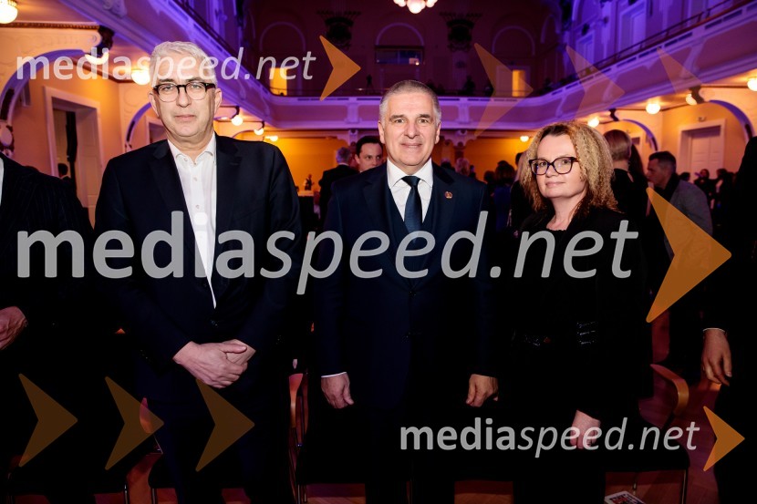  Mitja  Gorenšček, svetnik, Državni svet;  Marko Lotrič, predsednik, Državni svet;  Monika Kirbiš Rojs, sekretarka, Državni svetFranjo Bobinac je prejemnik priznanja za življenjsko delo na področju managementa 2024