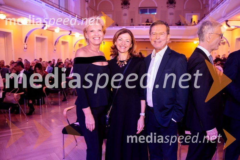  Aleša Mižigoj, direktorica Medex, d. o. o.; dr. Maja Zalaznik, nekdanja ministrica za izobraževanje, znanost in šport; mag. Igor Mervič, nekdanji direktor Spar SlovenijaFranjo Bobinac je prejemnik priznanja za življenjsko delo na področju managementa 2024