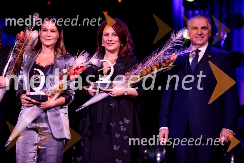  Maja  Strnad Cestar, generalna direktorica, Medis;  Tatjana  Vogrinec Burgar, predsednica uprave, Elektro Maribor;  Marko Lotrič, predsednik, Državni svetFranjo Bobinac je prejemnik priznanja za življenjsko delo na področju managementa 2024