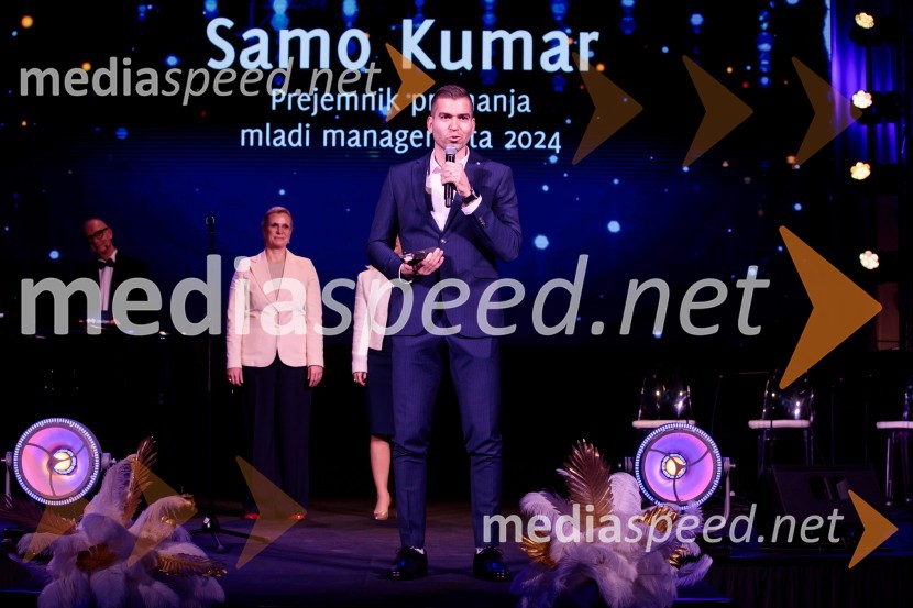  Samo Kumar, generalni direktor podjetja Bankart ter mladi manager leta 2024Franjo Bobinac je prejemnik priznanja za življenjsko delo na področju managementa 2024