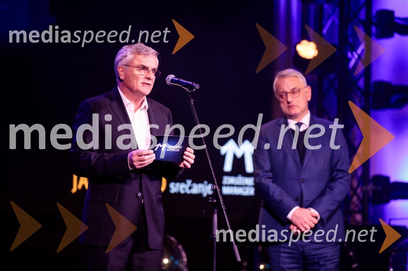  Aleksander  Zalaznik, generalni direktor Danfoss Trata, nekdanji predsednik Združenja Manager;  Matjaž Han, minister za gospodarstvo, turizem in športFranjo Bobinac je prejemnik priznanja za življenjsko delo na področju managementa 2024