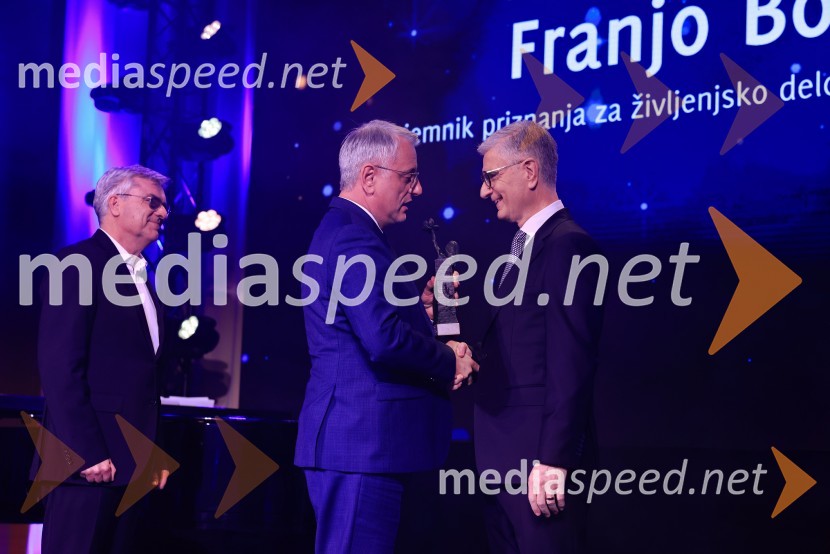  Marko Lotrič, predsednik, Državni svet;  Franjo Bobinac, predsednik, Olimpijski komite SlovenijeFranjo Bobinac je prejemnik priznanja za življenjsko delo na področju managementa 2024