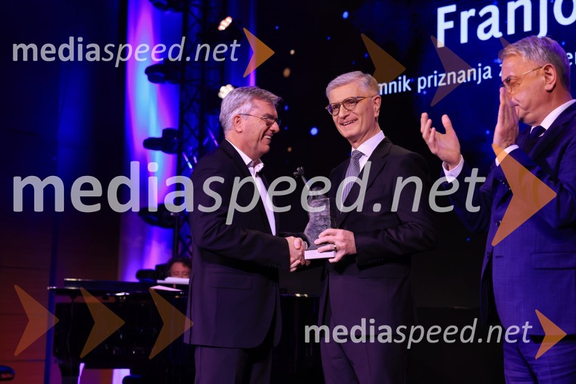  Aleksander  Zalaznik, generalni direktor Danfoss Trata, nekdanji predsednik Združenja Manager;  Franjo Bobinac, predsednik, Olimpijski komite Slovenije;  Matjaž Han, minister za gospodarstvo, turizem in športFranjo Bobinac je prejemnik priznanja za življenjsko delo na področju managementa 2024