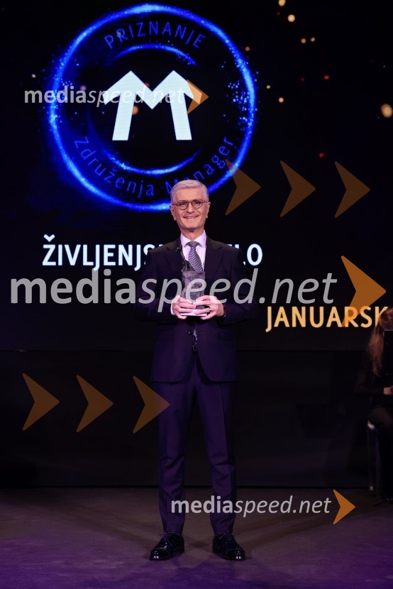  Franjo Bobinac, predsednik, Olimpijski komite SlovenijeFranjo Bobinac je prejemnik priznanja za življenjsko delo na področju managementa 2024