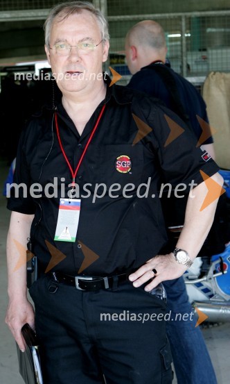 Ole Olsen (Danska), direktor speedway Grand prix dirkSPEEDWAY, VN Slovenije 2005
