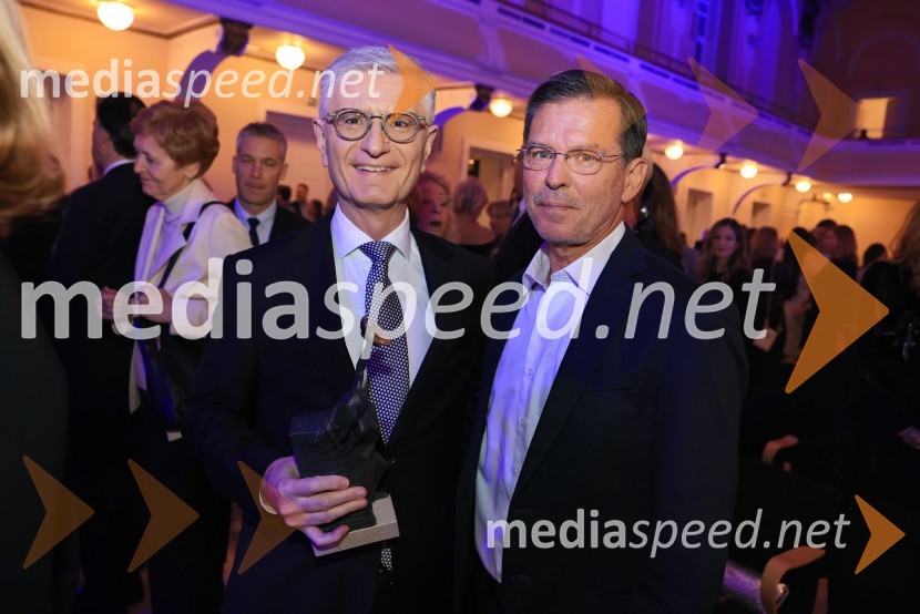  Franjo Bobinac, predsednik, Olimpijski komite Slovenije; mag. Igor Mervič, nekdanji direktor Spar SlovenijaFranjo Bobinac je prejemnik priznanja za življenjsko delo na področju managementa 2024