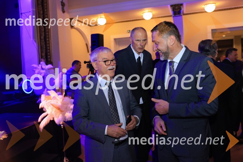  ... ; mag. Iztok Seljak, predsednik, Združenje Manager;  Klemen Boštjančič, minister za financeFranjo Bobinac je prejemnik priznanja za življenjsko delo na področju managementa 2024