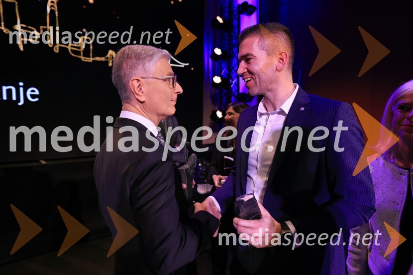  Matjaž Han, minister za gospodarstvo, turizem in šport;  Samo Kumar, generalni direktor podjetja Bankart ter mladi manager leta 2024Franjo Bobinac je prejemnik priznanja za življenjsko delo na področju managementa 2024