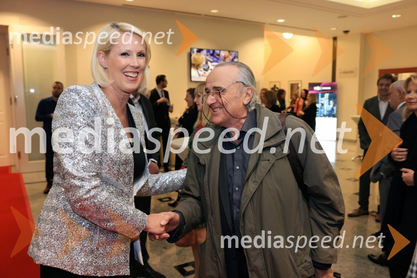  Petra Juvančič, izvršna direktorica, Združenje Manager;  Tomaž Bole, ustanova GallusFranjo Bobinac je prejemnik priznanja za življenjsko delo na področju managementa 2024