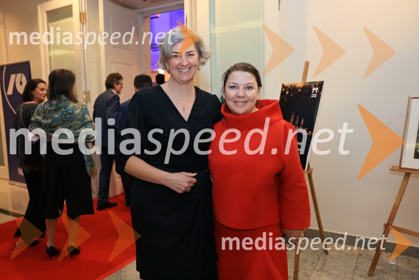 mag. Natalie Cvikl Postružnik, Insights, Ltd.;  Tjaša Kolenc Filipčič, vodja upravljanja z blagovno znamko in direktorica marketinga v Skupini TriglavFranjo Bobinac je prejemnik priznanja za življenjsko delo na področju managementa 2024