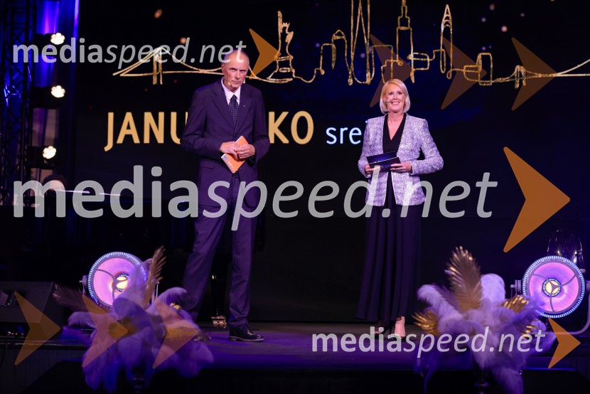 mag. Iztok Seljak, predsednik, Združenje Manager;  Petra Juvančič, izvršna direktorica, Združenje ManagerFranjo Bobinac je prejemnik priznanja za življenjsko delo na področju managementa 2024