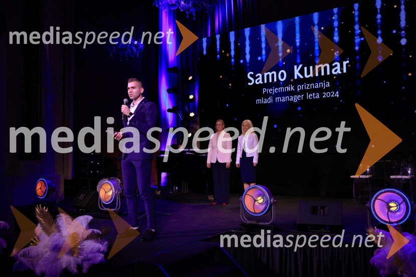 Samo Kumar, generalni direktor podjetja Bankart ter mladi manager leta 2024Franjo Bobinac je prejemnik priznanja za življenjsko delo na področju managementa 2024