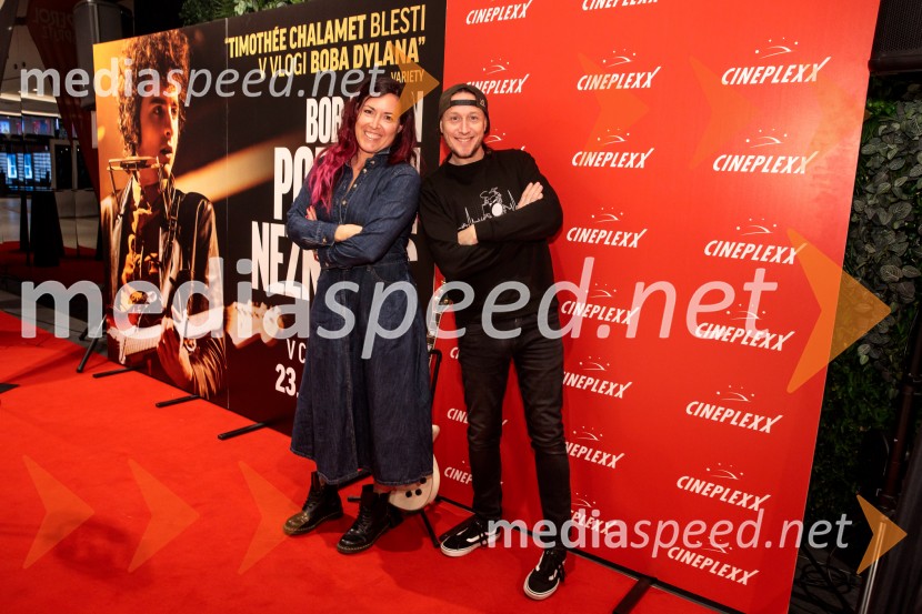  Živa Jalovec, neodvisna strokovnjakinja za komuniciranje in vsebinski marketing;  Marko Soršak-Soki, bobnar, skupina Elvis JacksonBob Dylan: Popolni neznanec, premiera v Cineplexx Ljubljana