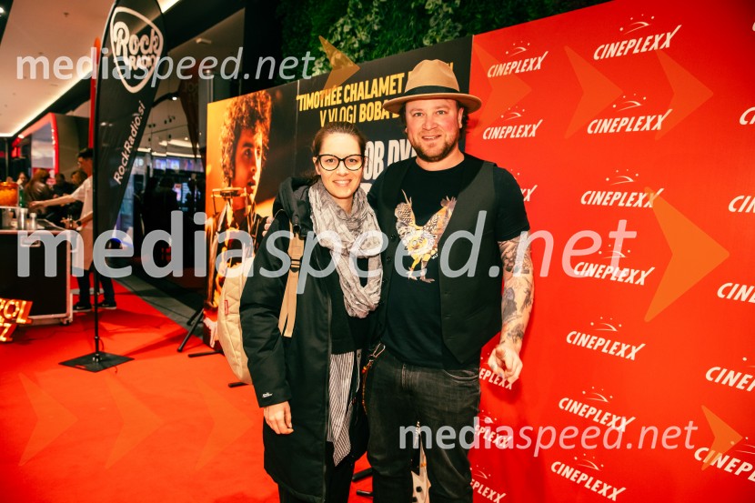  Nika Pengal;  Anže Gallus PetelinBob Dylan: Popolni neznanec, premiera v Cineplexx Ljubljana