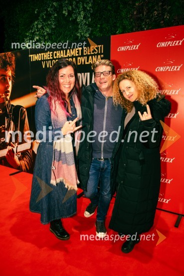  Živa Jalovec, neodvisna strokovnjakinja za komuniciranje in vsebinski marketing;  Mimi Inhof;  Dunja TurkBob Dylan: Popolni neznanec, premiera v Cineplexx Ljubljana