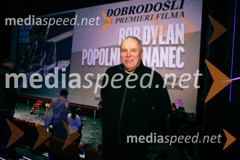  Zoran Predin, glasbenikBob Dylan: Popolni neznanec, premiera v Cineplexx Ljubljana