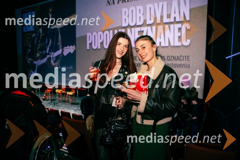  Anja Rijavec;  Veronika JapeljBob Dylan: Popolni neznanec, premiera v Cineplexx Ljubljana