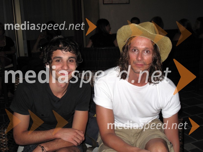 Filip Križan in Livio Badurina, igralcaKaligula, gledališka predstava