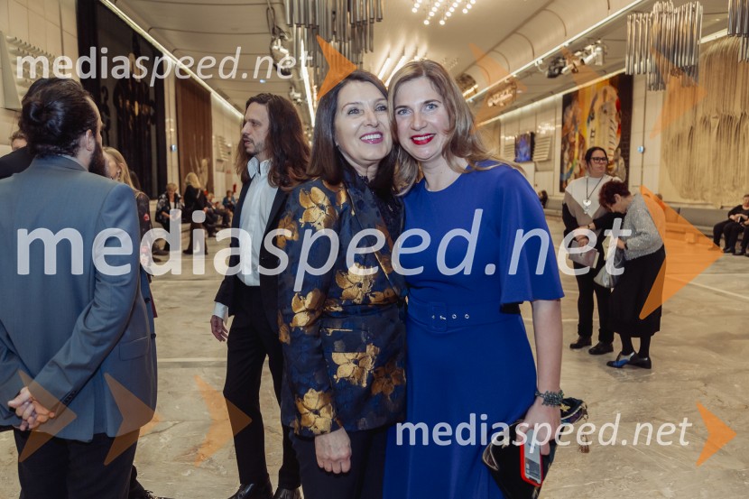 mag. Breda Pečovnik, direktorica kongresno komercialne dejavnosti Cankarjev dom;  Barbara Čepirlo Čičigoj, odnosi z javnostjo Opera in Balet LjubljanaNetopir, premiera operete v koprodukciji SNG Opera in balet Ljubljana in Cankarjevega doma